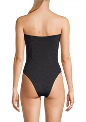 WeWoreWhat Strapless One-Piece Swimsuit