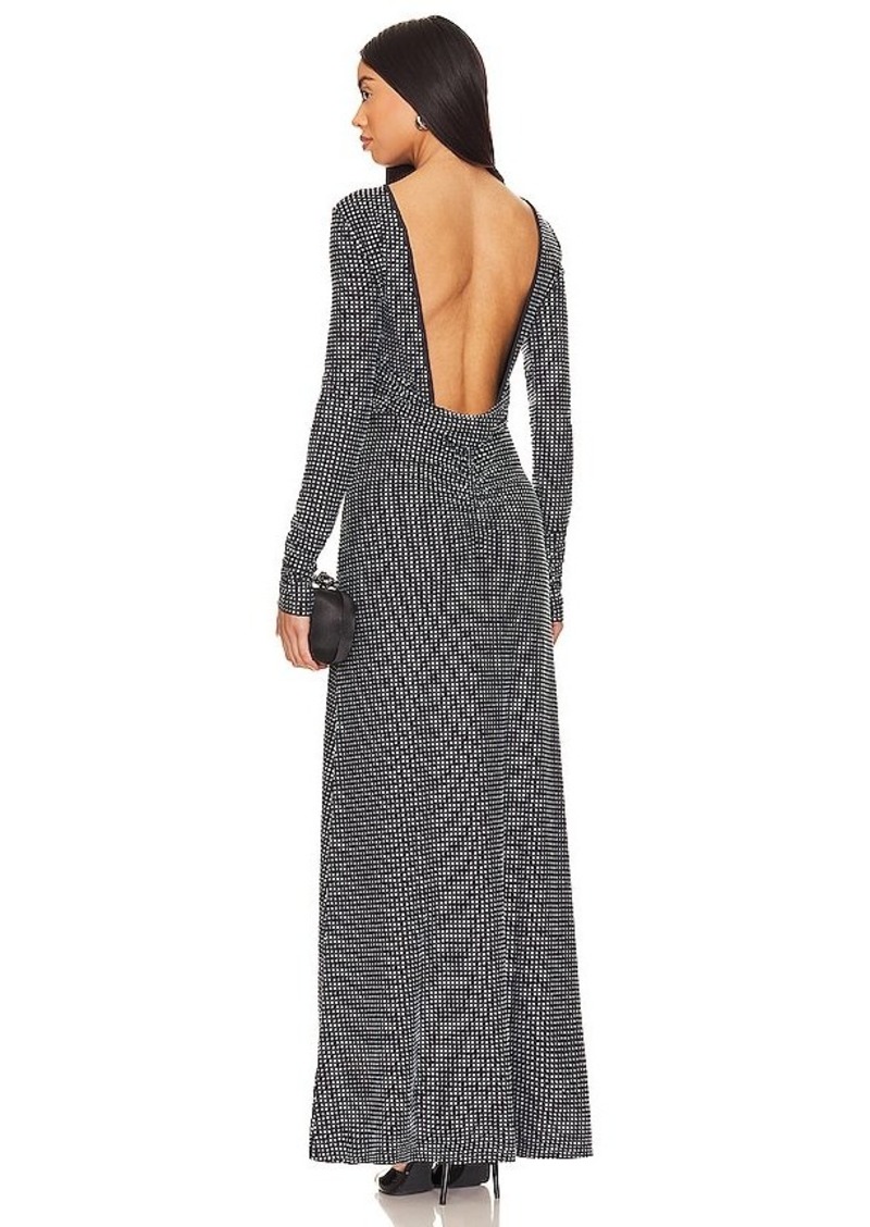 WeWoreWhat Backless Gown