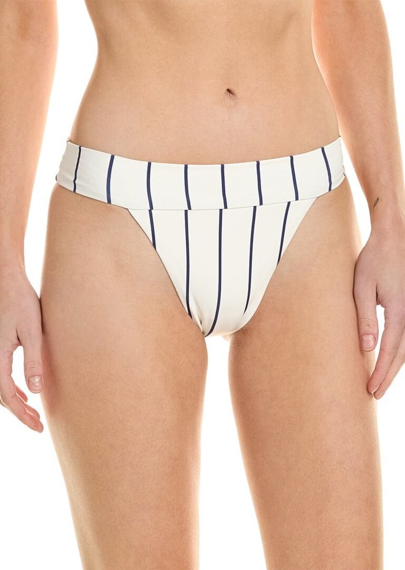 WeWoreWhat Cheeky High Leg Bikini Bottom