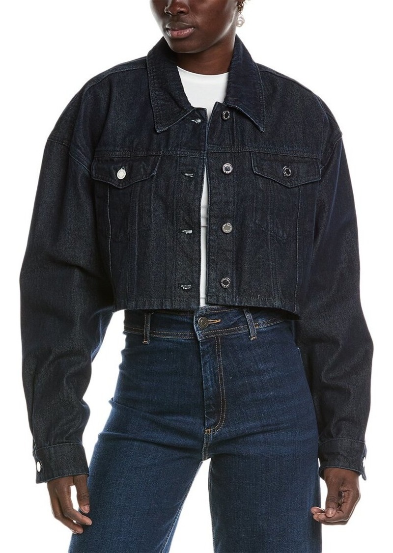 WeWoreWhat Cropped Denim Jacket