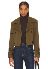 WeWoreWhat Cropped Trench Coat