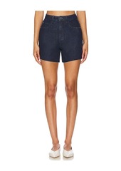 WeWoreWhat High Rise Flare Short