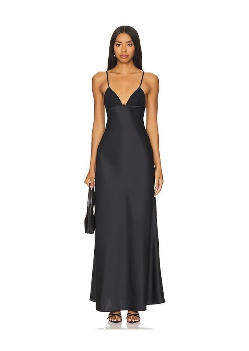 WeWoreWhat Lace Slip Maxi Dress