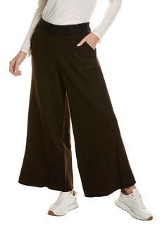 WeWoreWhat Piped Wide Leg Pull-On Pant