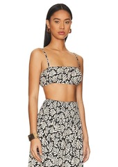 WeWoreWhat Ruched Bra Top