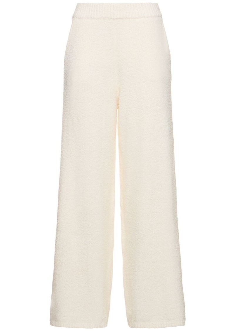 WeWoreWhat Wide Leg Knitted Pants