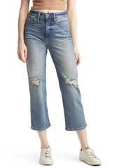 Whetherly James Distressed High Waist Wide Leg Jeans in Vintage Eugene at Nordstrom