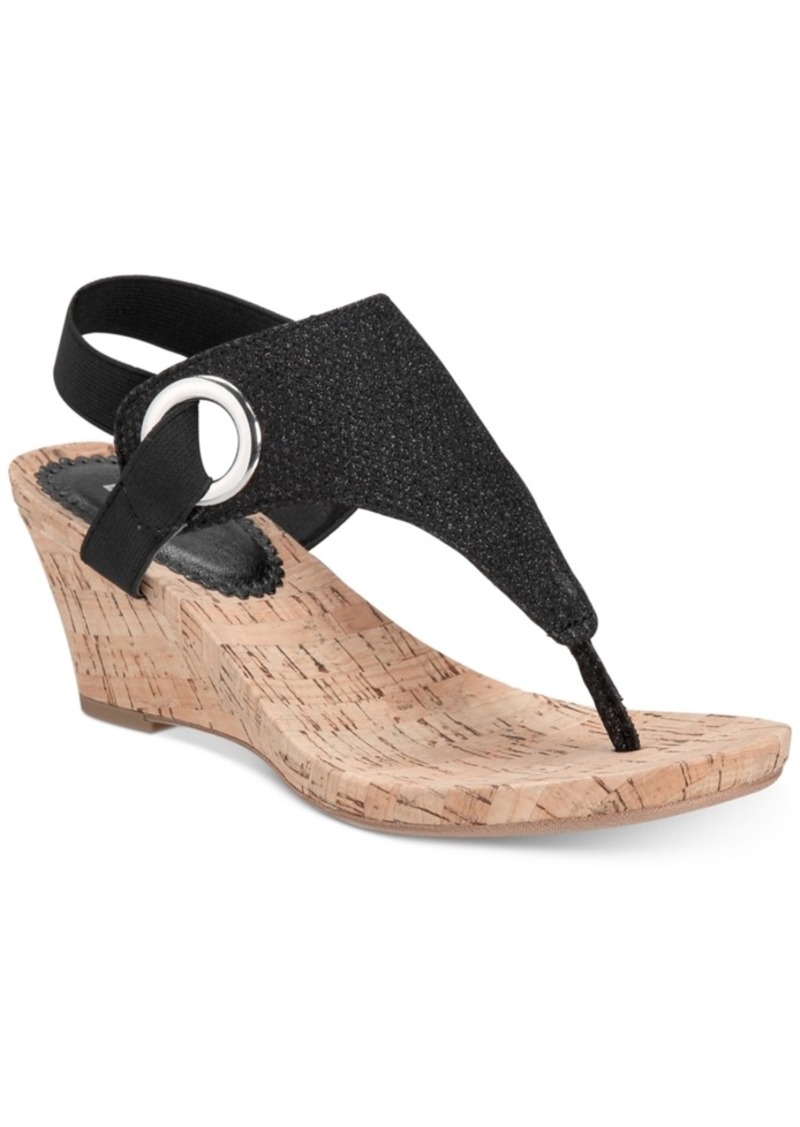 WHIT White Mountain Aida Cork Wrapped Wedge Sandals Women's Shoes | Shoes