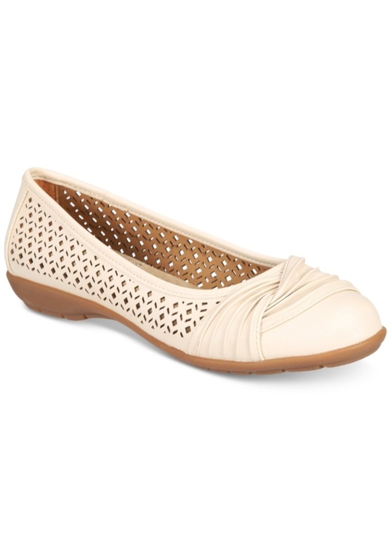 WHIT White Mountain Sarlow Perforated Flats, Created for Macy's Women's ...