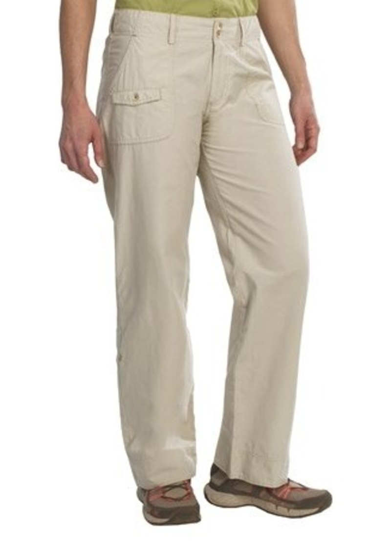 WHIT White Sierra Swamp Poplin Roll-Up Pants (For Women) | Denim