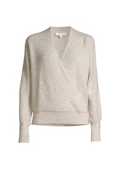 White + Warren Ribbed Cashmere Sweater