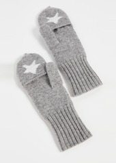White + Warren Cashmere Star Pop Top Gloves