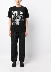 White Mountaineering logo-print cotton T-shirt