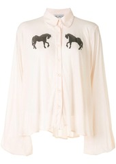 Wildfox horse-print blouse