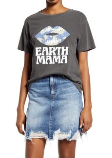 Wildfox Keke Earth Mama Graphic Tee in Pigment Clean Black at Nordstrom