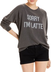 WILDFOX Sorry I'm Latte Sweatshirt