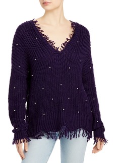 Wildfox String Of Pearls Palmetto Sweater