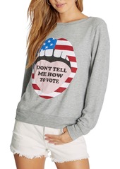 Women's Wildfox Vote Graphic Sweatshirt