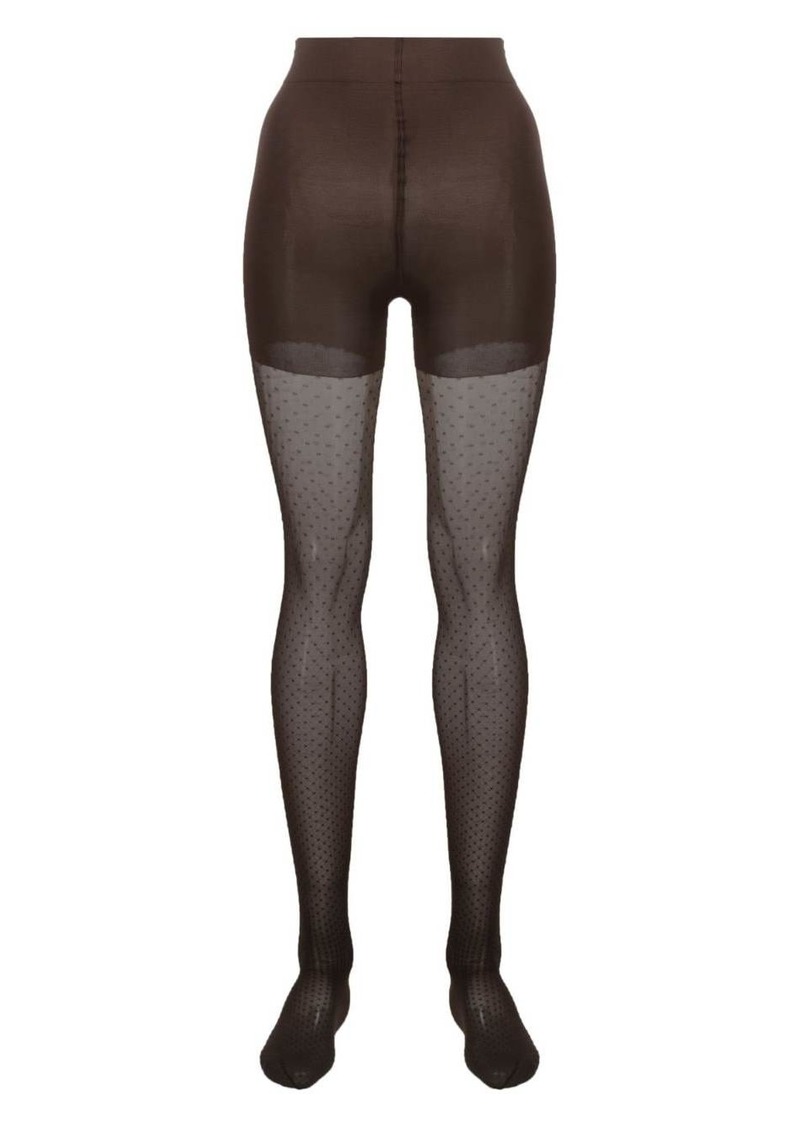 Wolford Control Dots stretch tights