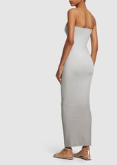 Wolford Fading Shine Strapless Midi Dress