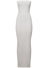 Wolford Fading Shine Strapless Midi Dress