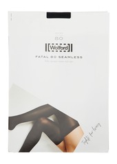 Wolford Fatal 80 Seamless Stay-up Stockings