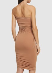 Wolford Fatal Draped Midi Dress