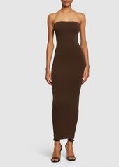 Wolford Fatal Strapless Midi Tube Dress