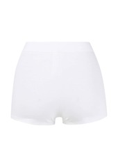 Wolford fine-ribbed boxer shorts