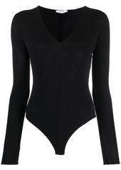 Wolford long-sleeved V-neck body