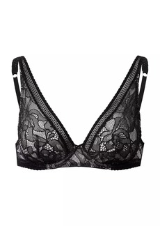 Wolford Nets & Roses Plunge Bra