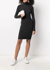 Wolford ribbed knit turtleneck dress