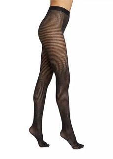 Wolford The W Grid Net Tights