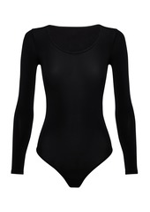 Wolford - Buenos Aires Jersey Thong Bodysuit - Black - S - Moda Operandi