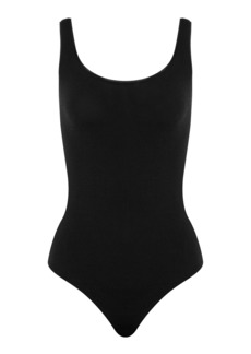 Wolford - Jamaika Jersey Thong Bodysuit - Black - XS - Moda Operandi