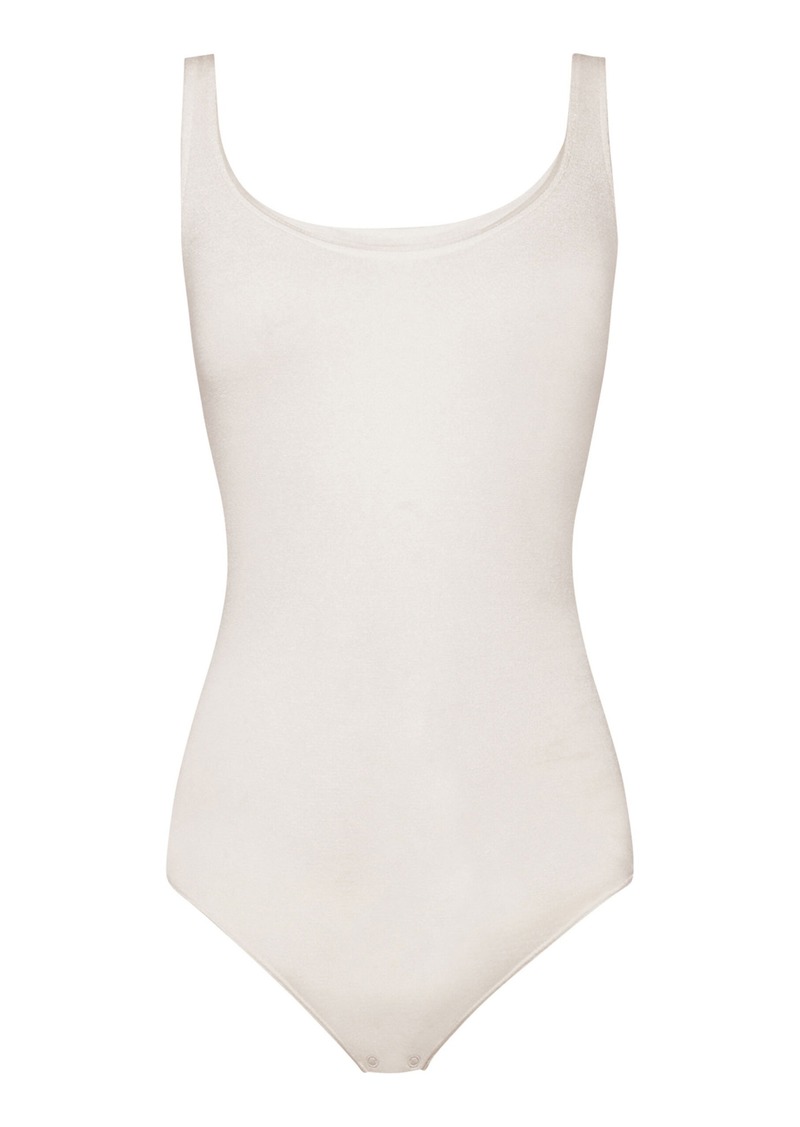 Wolford - Jamaika Jersey Thong Bodysuit - White - M - Moda Operandi