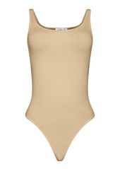 Wolford - Jamaika Jersey Thong Bodysuit - Red - S - Moda Operandi