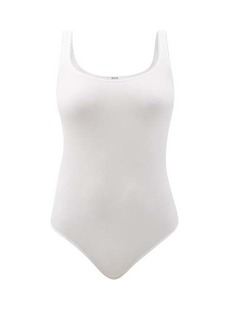 Wolford - Jamaika Sleeveless Jersey Bodysuit - Womens - White
