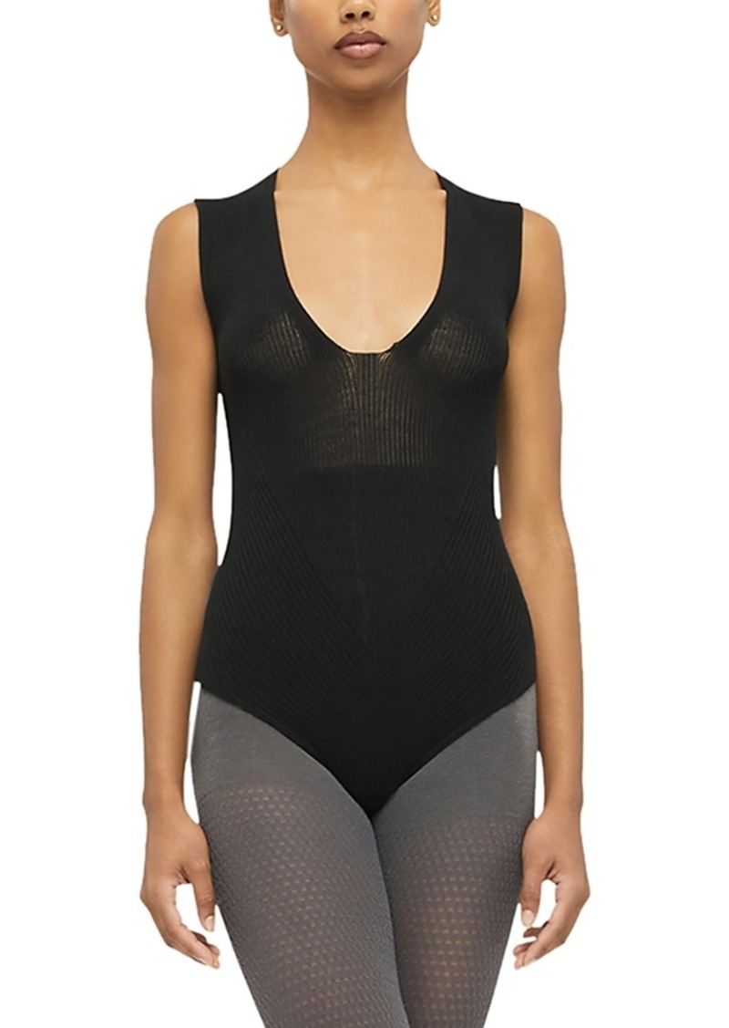 Wolford Aurora Rib Knit Bodysuit