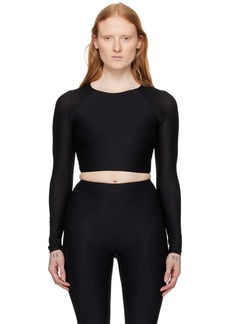 Wolford Black Active Flow Top