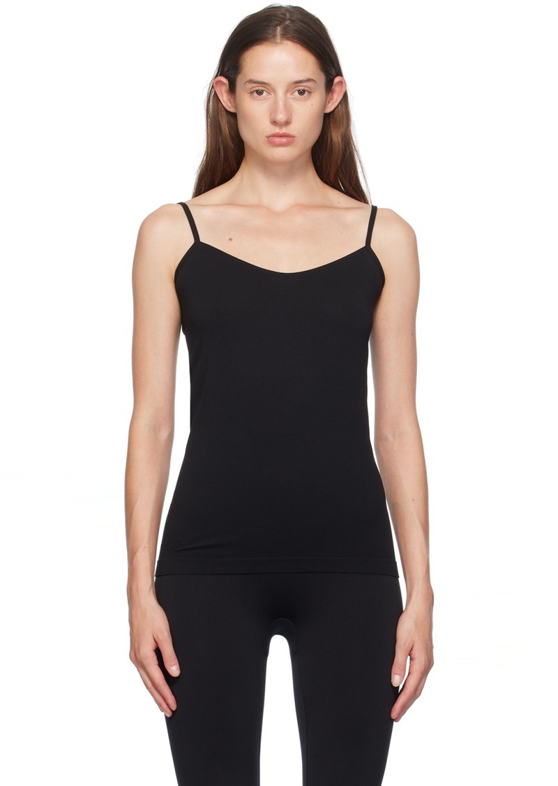 Wolford Black Aurora Tank Top