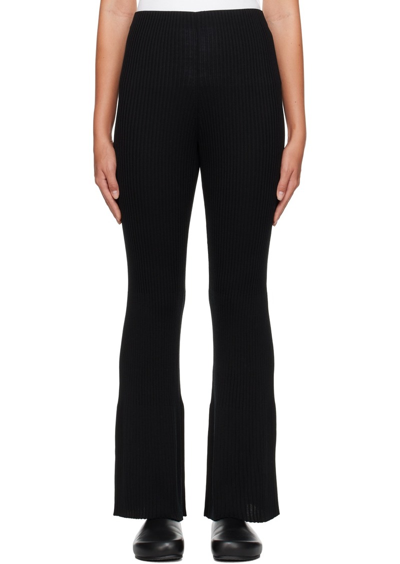 Wolford Black Flared Lounge Pants