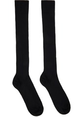 Wolford Black Knee-High Socks