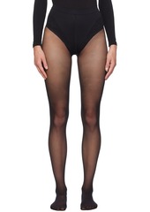 Wolford Black Tummy 20 Control Top Tights