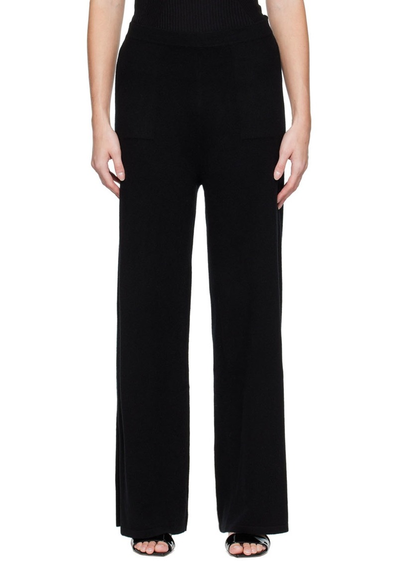 Wolford Black Vented Lounge Pants