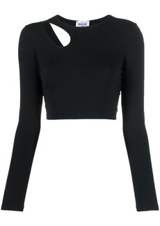 WOLFORD Cut-out cropped top