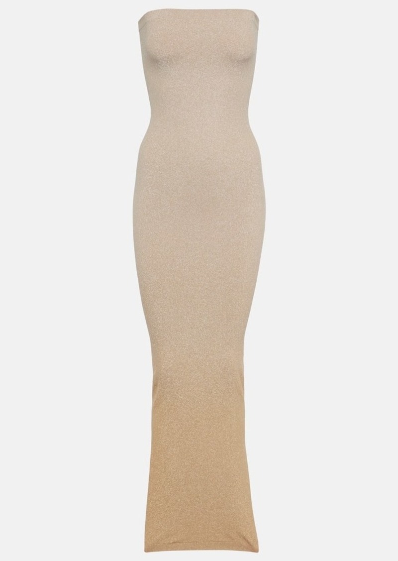 Wolford Fading Shine strapless maxi dress