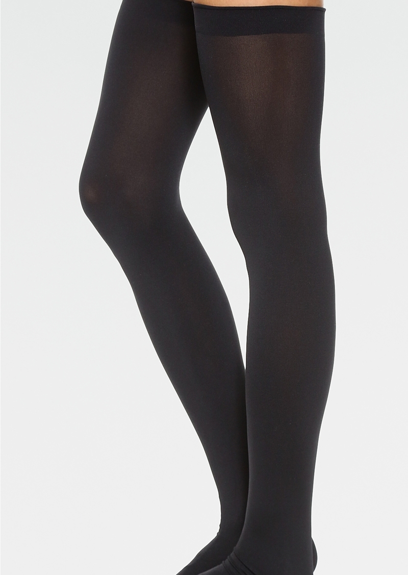 Wolford Fatal 80 Seamless Stay Up Tights