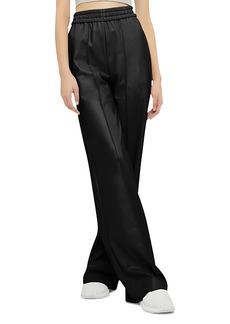 Wolford Faux Leather Wide Leg Pants