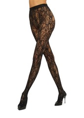 Wolford Floral Net Tights
